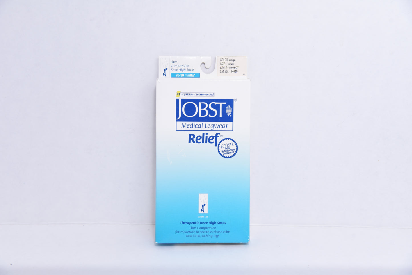 Jobst: Firm Compression Knee High Socks w/ Open Toe