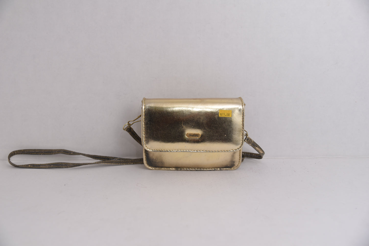 Small Gold Hand Bag