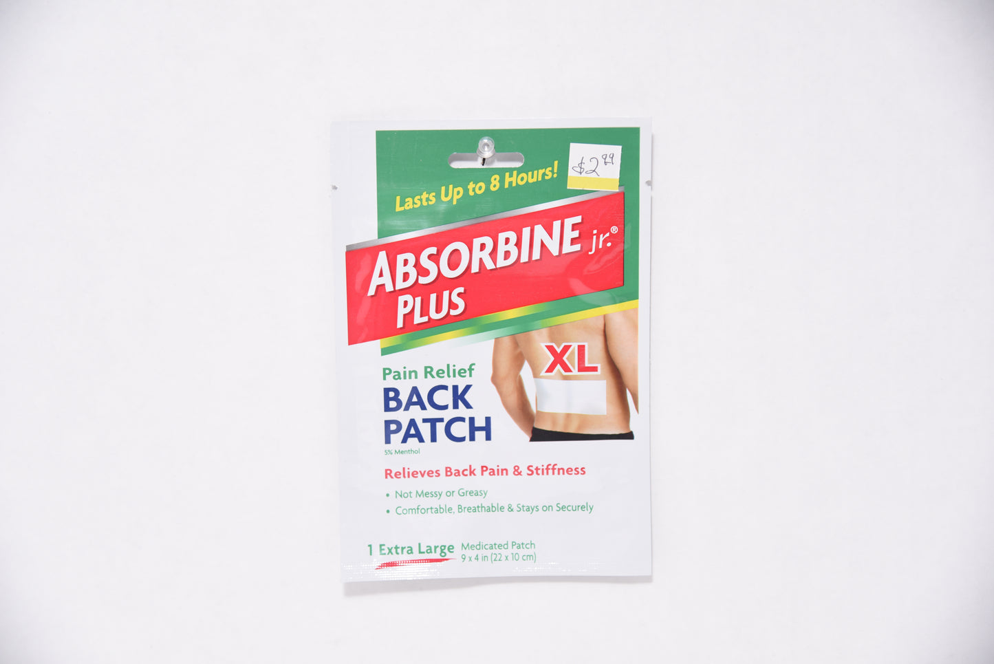 Absorbine Plus: Back Patch