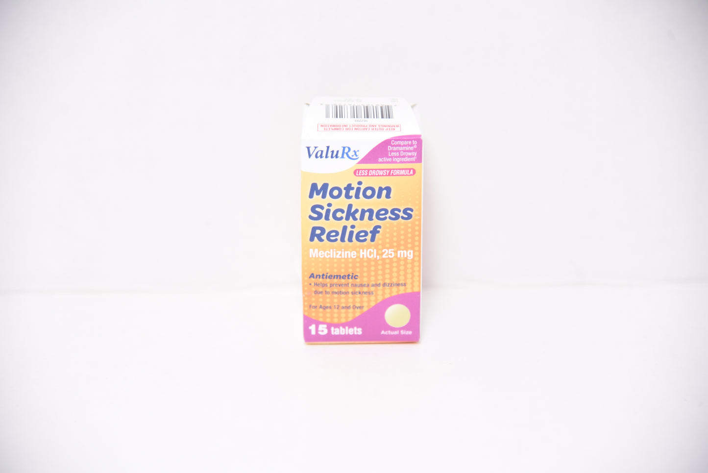 ValuRx: Motion Sickness Relief Aniemetic