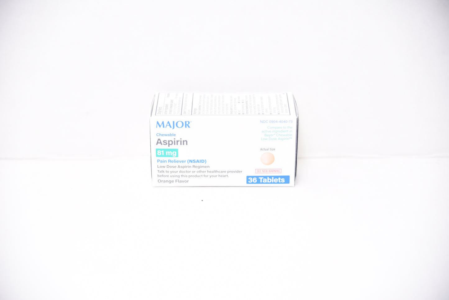Major: Chewable Asprin