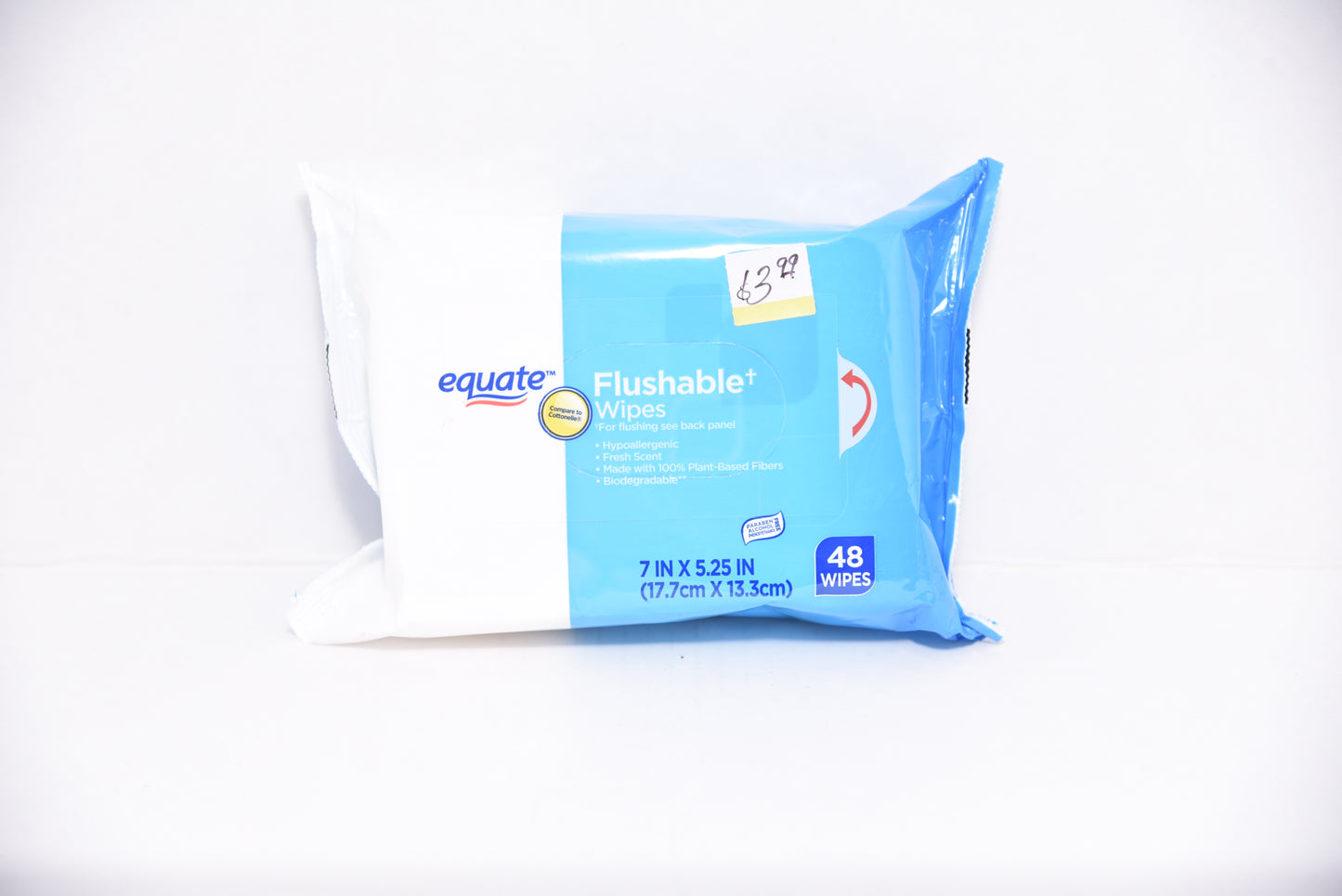 Equate: Flushable Wipes