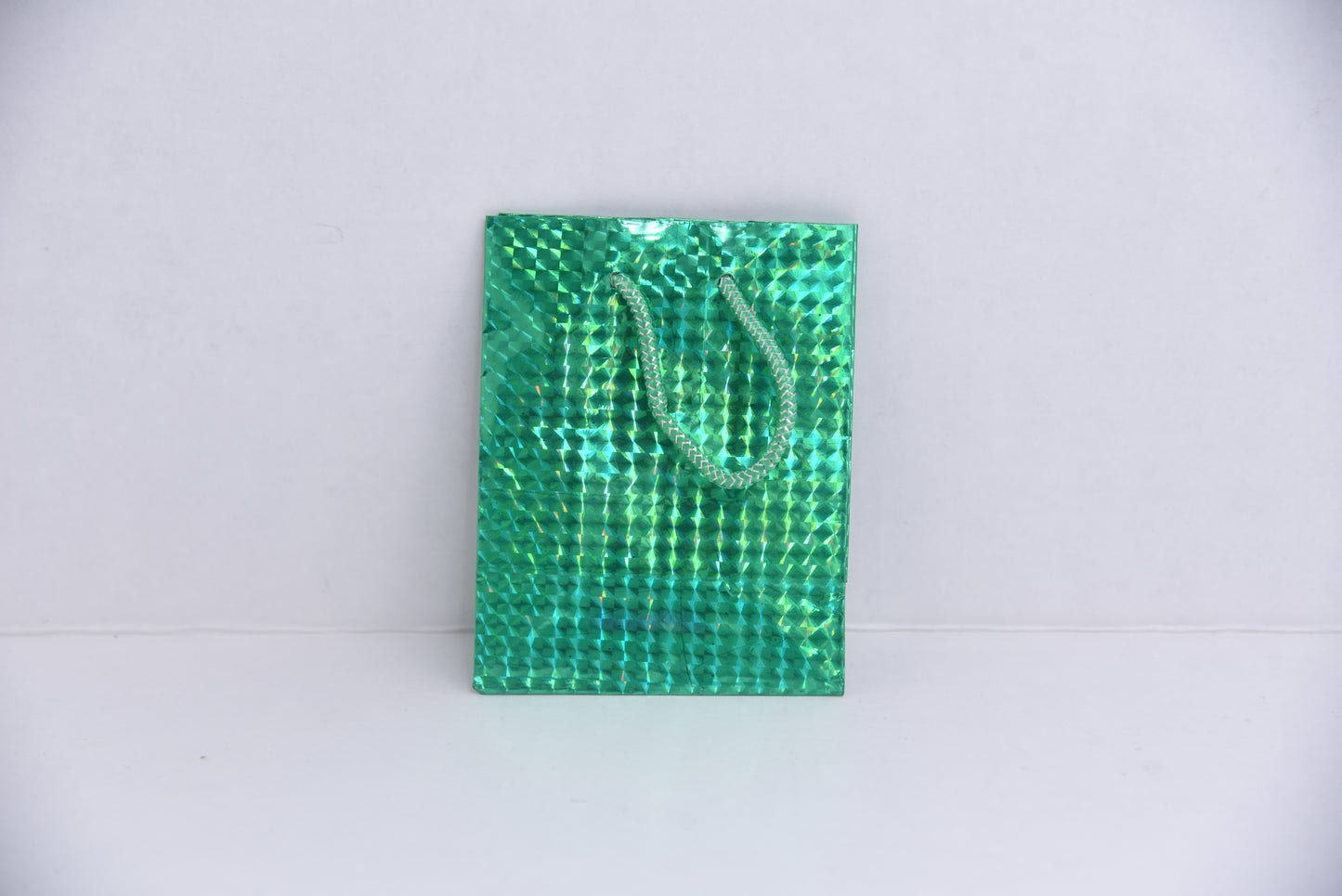 New Era Pharmacy: Small Green Shiny Gift Bag