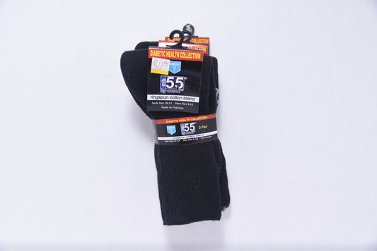 3 Pack Cotton Blend Socks