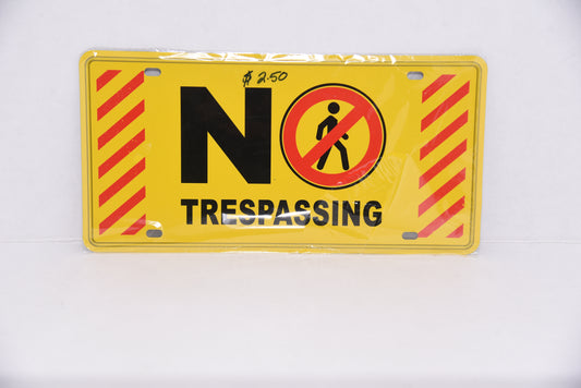 New Era Pharmacy Signage: No Trespassing