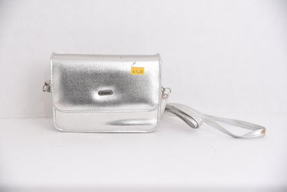 Small Silver Hand Bag