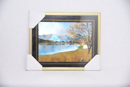 New Era Pharmacy:  Gold Rimmed Picture Frame