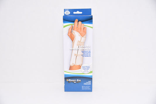 Sport Aid: Deluxe Wrist Brace Left Hand