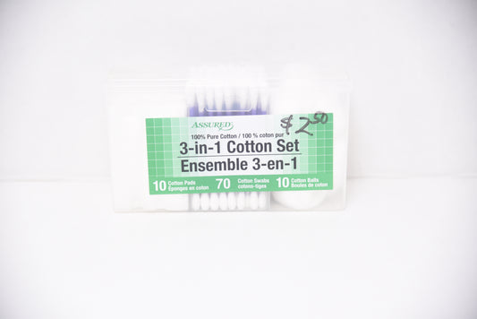 Assured: 3 in 1 Cotton Set