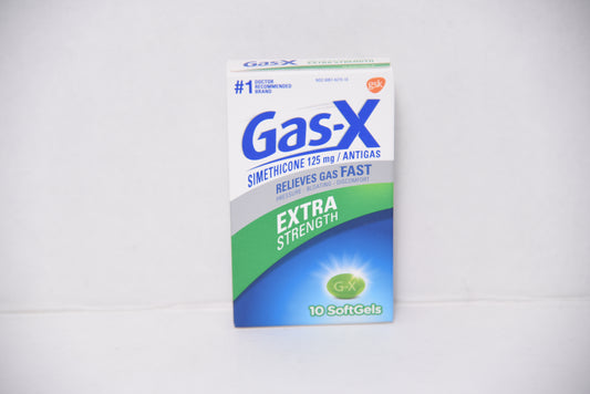 Simethicone: Gas Relief Antiflatulent Softgels
