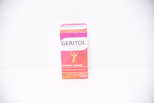 Geritol: Nutrition Support Multivitamin/ Multimineral Supplement