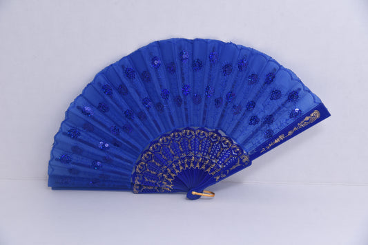 New Era Pharmacy: Dark Blue Decorative Fan